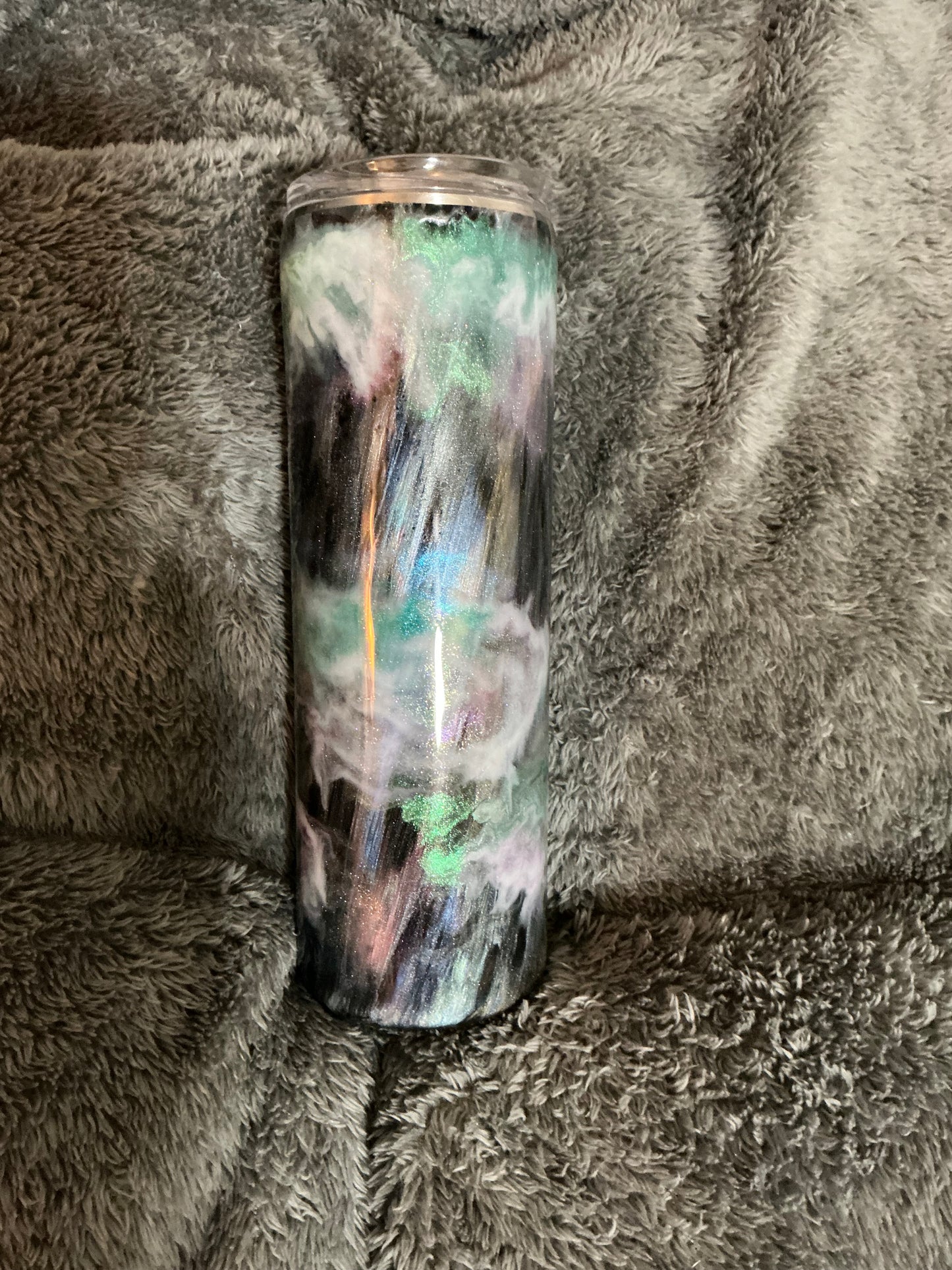 30oz Northern lights/ Cloud chaser Made by Both SOLD
