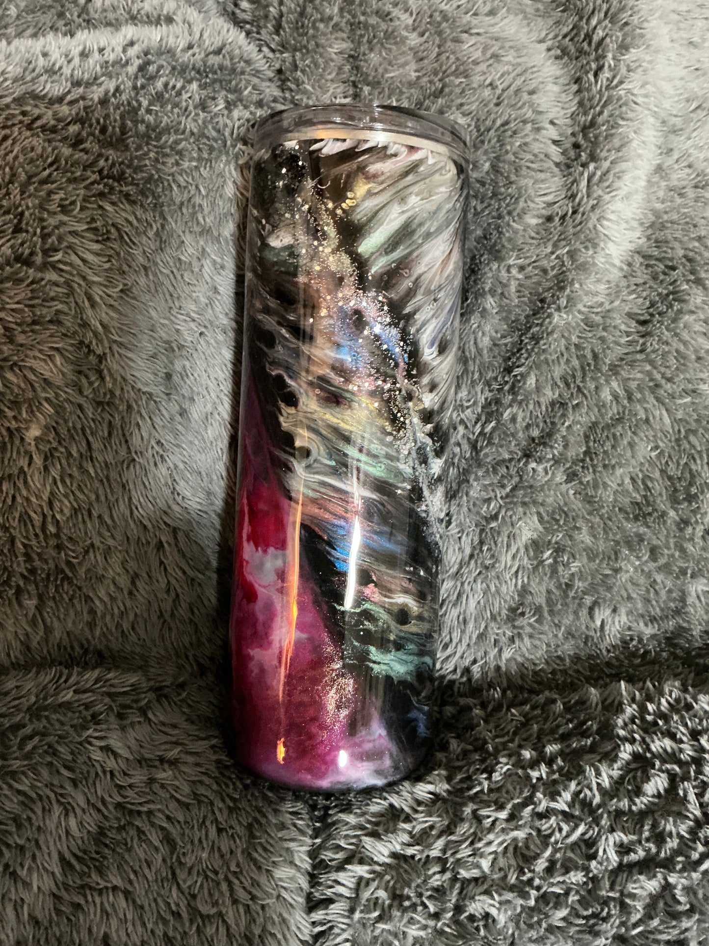 #5) 20oz Feather Choas Brooke & YaYa SOLD