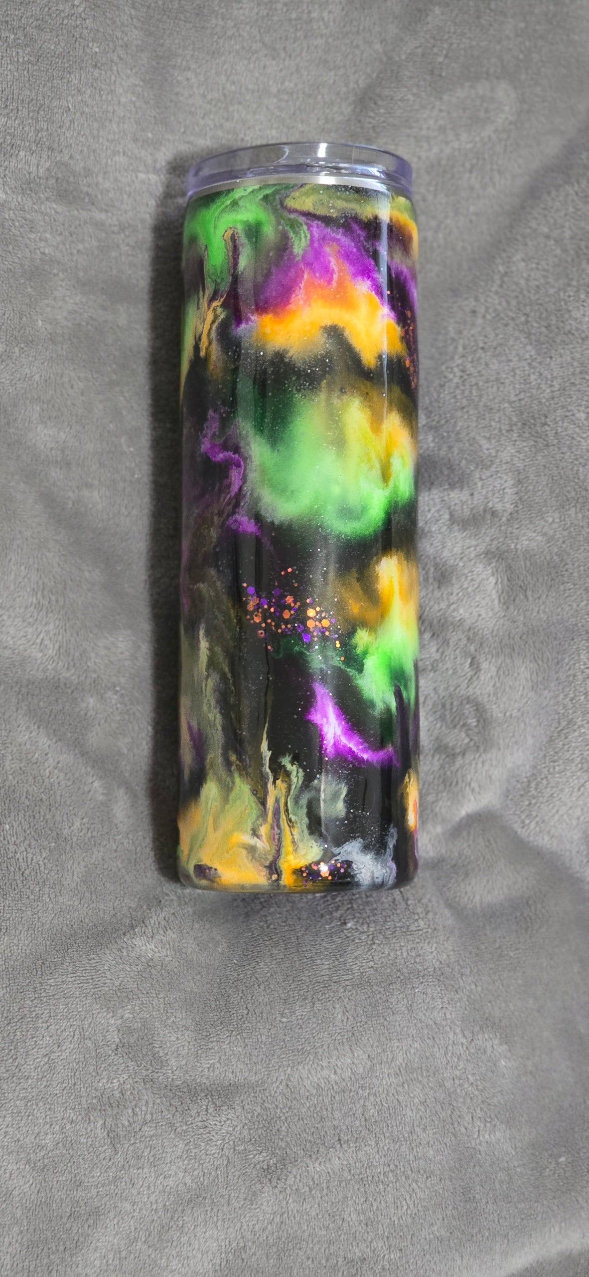 #18) 30oz Skinny Halloween Glow KRISTI SOLD