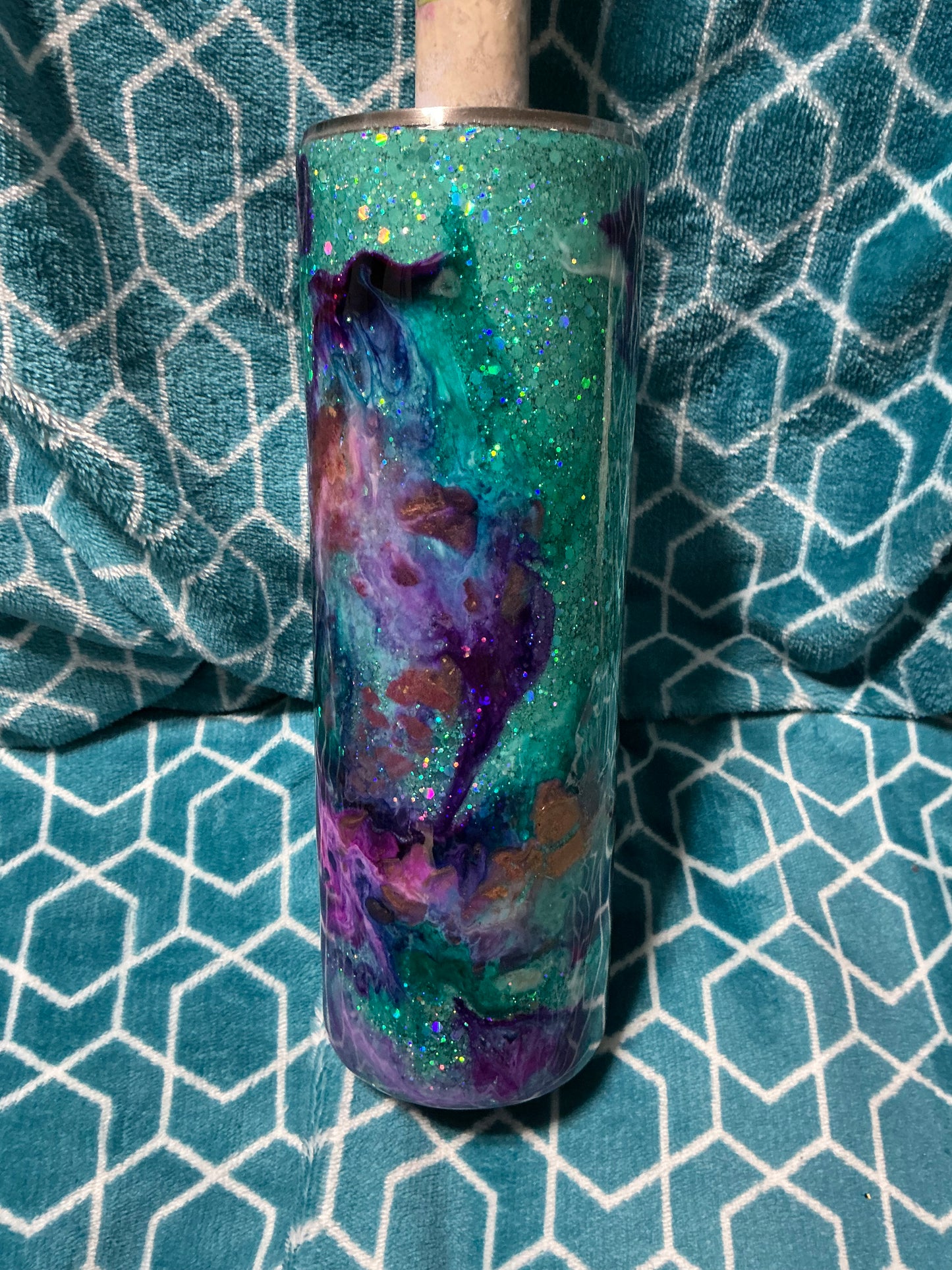 30oz Skinny Glitter base Ink drop
