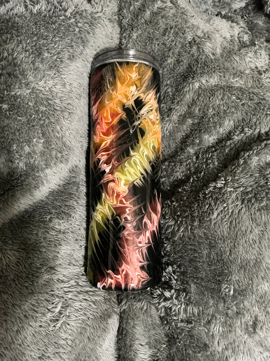 30oz Skinny - Twisted X w/ GLOW made by Brooke SOLD