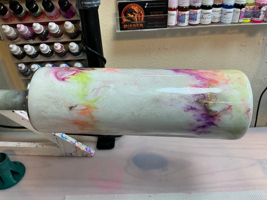 #11)    30oz Skinny Marble made by Brooke - BRENN SOLD