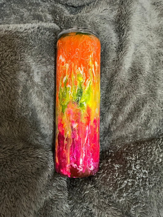 30oz Colormelt w/ Glow made by YaYa SOLD