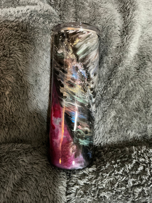 #5)   20oz Feather Choas Brooke & YaYa SOLD