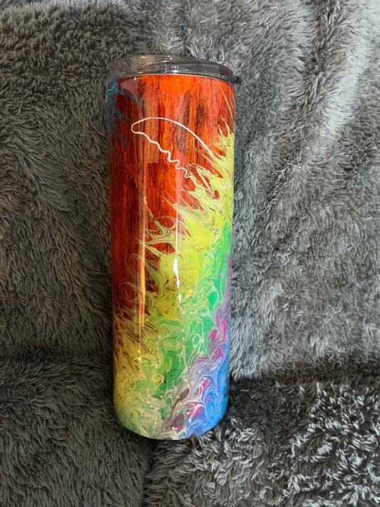 20oz Woodgrain 2nd Bougie SOLD