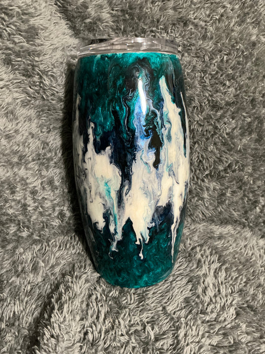 #27)      25oz Barrel Color Melt - MICHELLE SOLD
