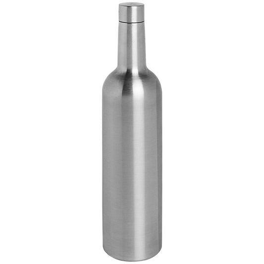 35oz Wine Bottle w/ Metal Straw